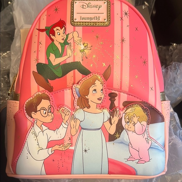 Peter Pan Loungefly 70th Anniversary You Can Fly Mini Backpacks